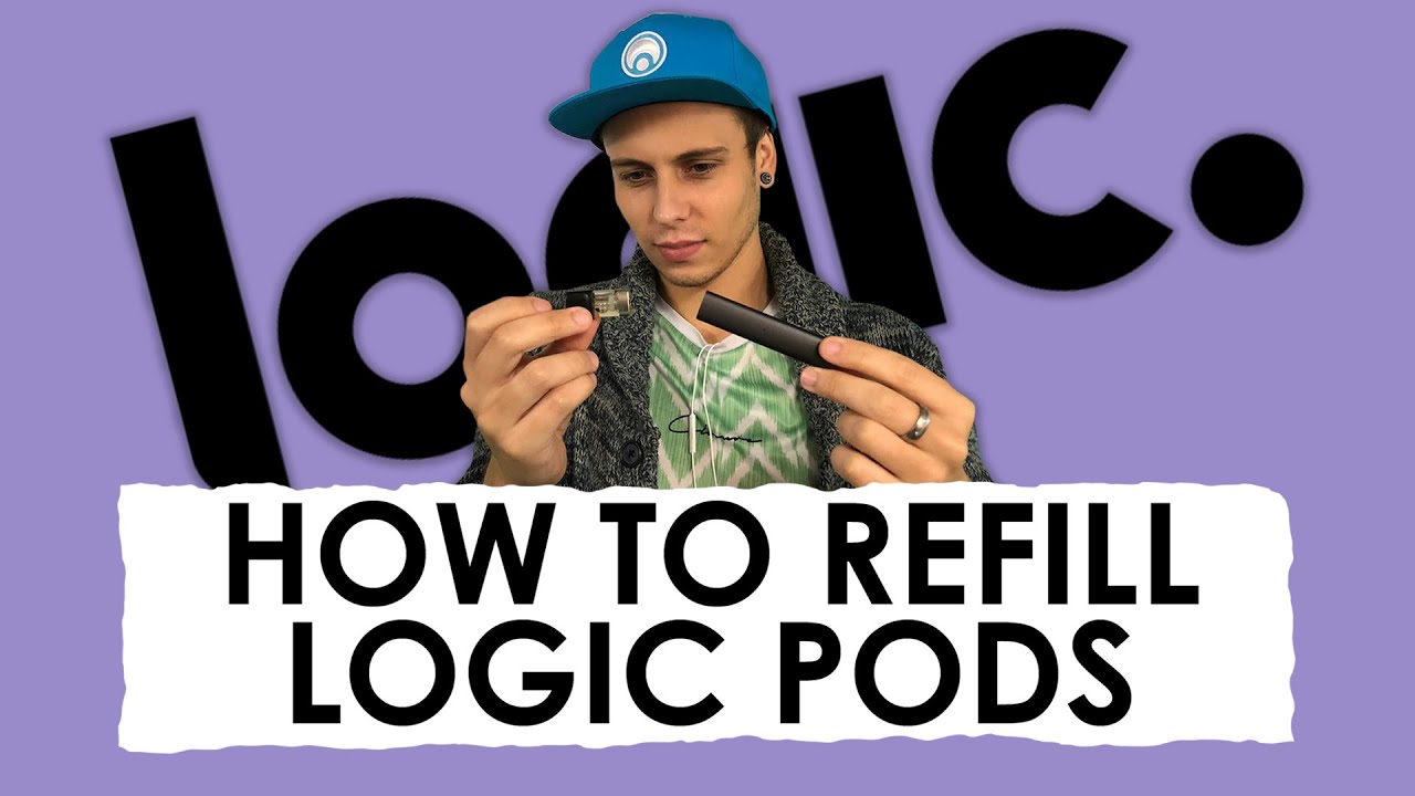 Wie man ein Logic E-Zigaretten-Kit nachfüllt - Der einzige Weg - Logics Compact HACKED!