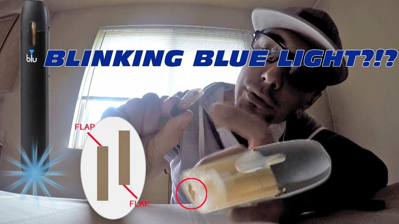 My Blu Blinking Blue Light | Fix it Quick and Easy | Vape How To