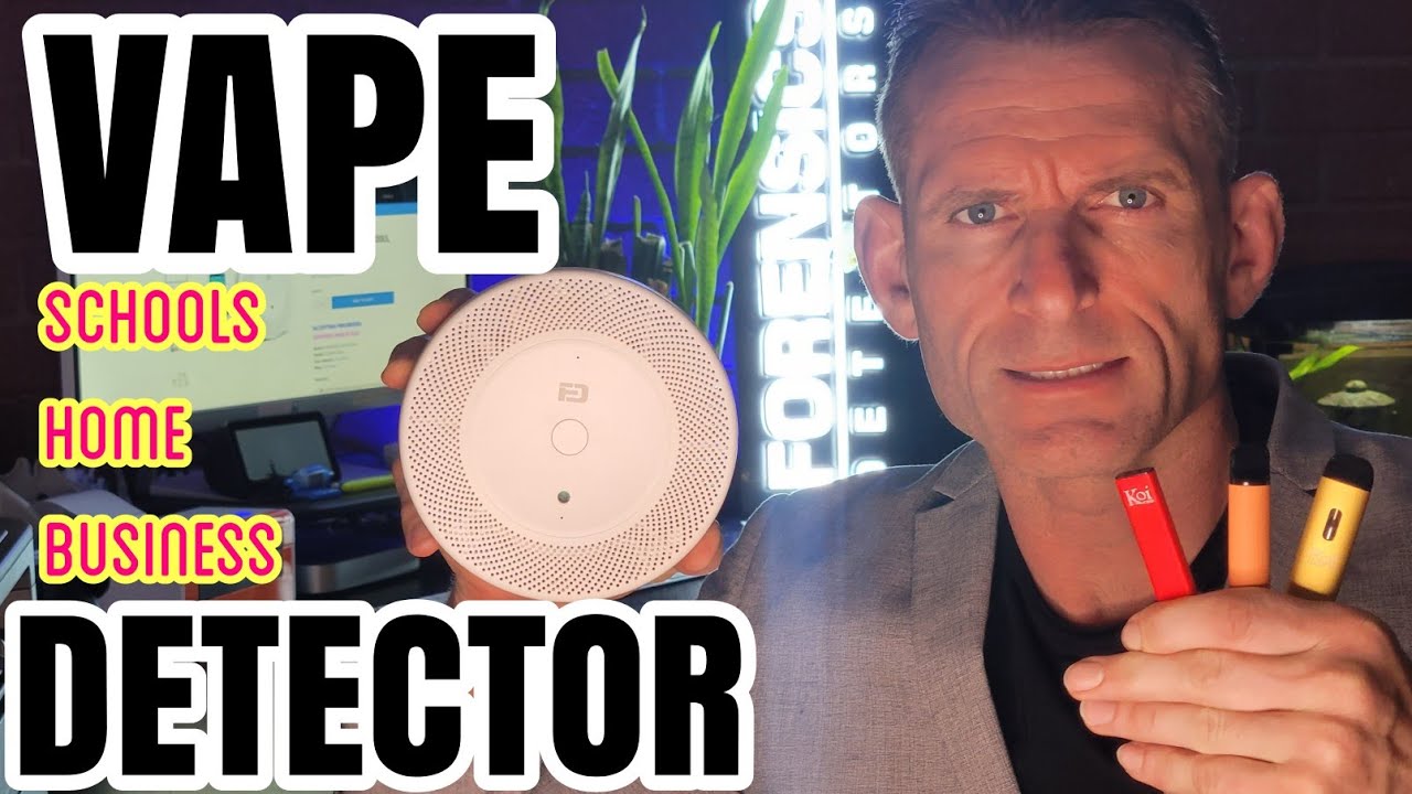 Vape Detector for Schools, Home and Business (Unboxing & Install)