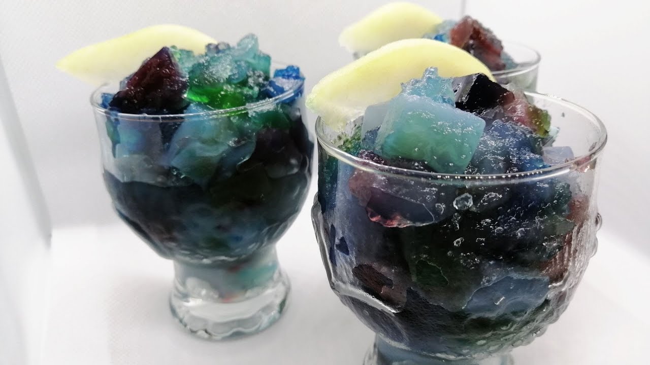 Colorful Agar Agar Lychee | Lychee Jelly | Agar Agar recipes