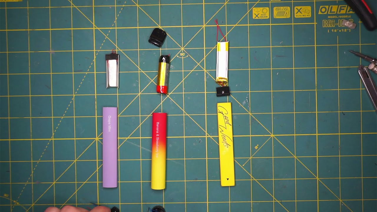 Razstavljanje enkratnih vape peres