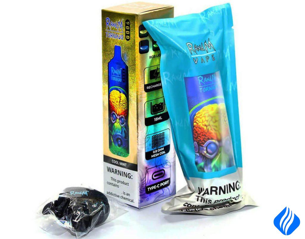 Blue Razz Ice丨RandM Tornado 9000 Disposable Vape 9000 Puffs