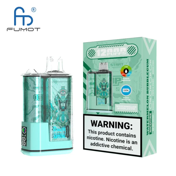 RandM Krystal 12000 Puffs LED Engangs-VapeRandMCrystal12000Puffs