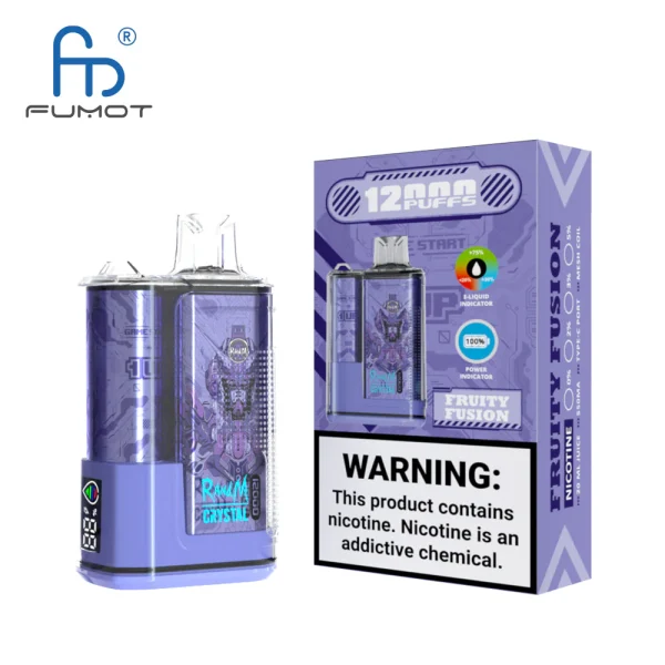 RandM Crystal 12000 Puffs LED Einweg-Vape - SOKVAPE.COM RandM Crystal 12000 Puffs LED Einweg-Vape - SOKVAPE.COM