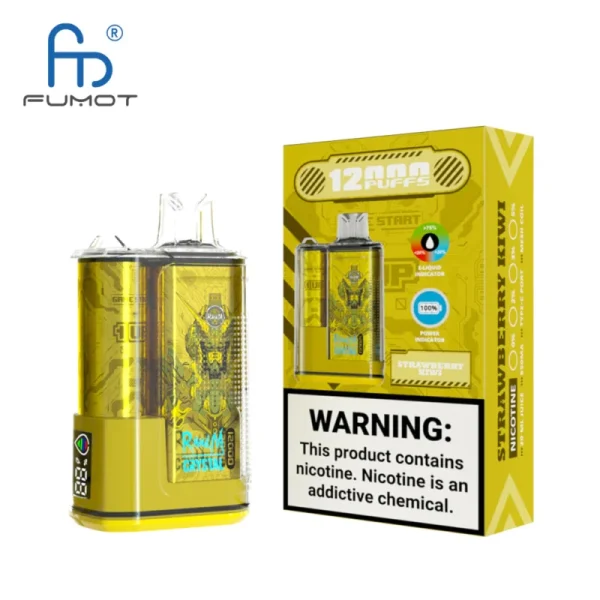 RandM Crystal 12000 Puffs LED Einweg-Vape