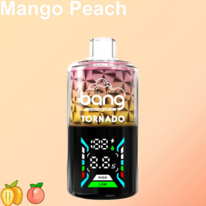 Bang Tornado 40000 Pfirsich Eis Geschmack Saftiges Pfirsicharoma mit Langanhaltender Kühle Frische40k Mango Pfirsich