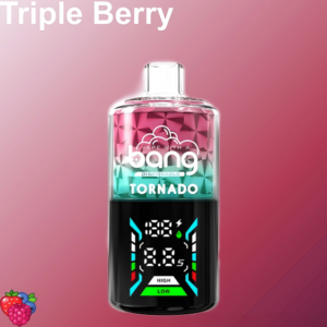 Bang Tornado 40000 Peach Ice Geschmack Saftiges Pfirsich-Aroma mit lang anhaltender kühler Frische 40k Züge Triple Berry