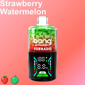 Bang Tornado 40000 Pfirsich Eis Geschmack Saftiges Pfirsich-Aroma mit lang anhaltender kühler Frische 40k Erdbeere Wassermelone