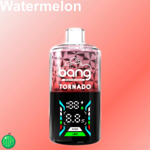 Bang Tornado 40000 Pfirsich Eis Geschmack Saftiges Pfirsich-Aroma mit lang anhaltender kühler Frische 40k Wassermelone