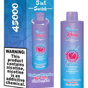 Bang Wa 45000 Soufle melon wouj bull frèz kiwi frwiti pete vapebangking45k Franbwaz melon mango pèch frèz kiwi