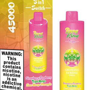 Bang Wa 45000 Soufle melon wouj bull frèz kiwi frwiti pete vapebangking45k frèz Franbwaz trip melon sour mango anana