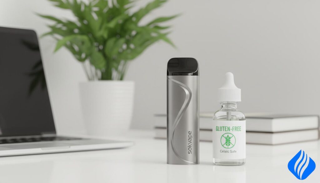 I vaporizzatori sono senza glutine? Cosa devono sapere i celiaci sugli e-liquid sono vaporizzatori senza glutine sokvape sicuri per la celiachia