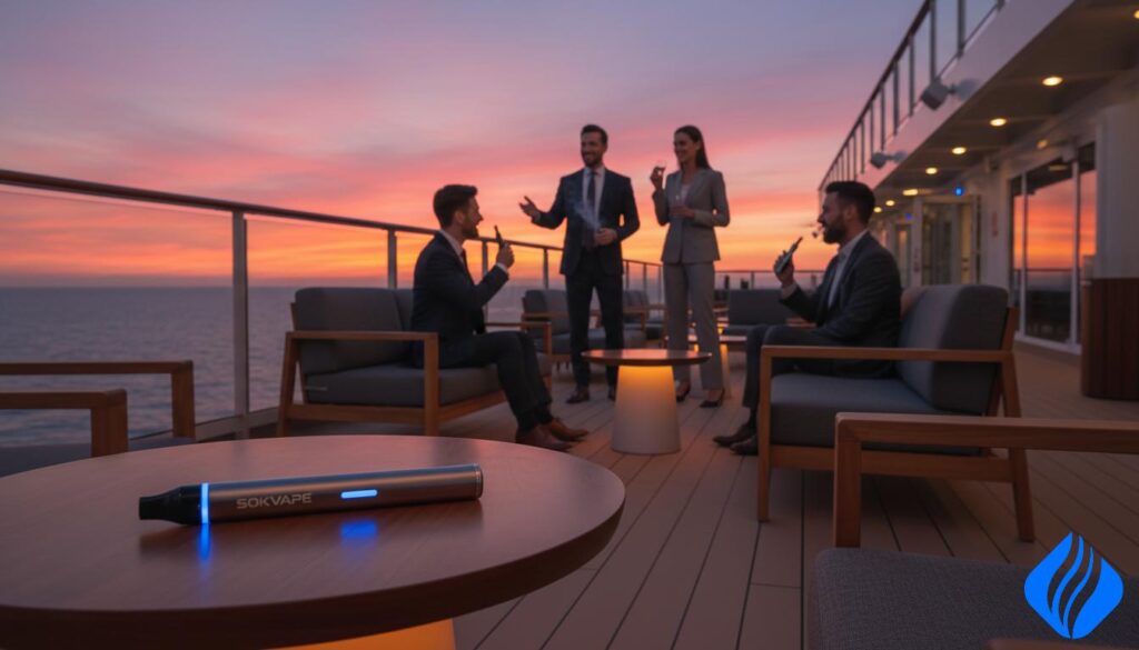Ali lahko prinesete vape na križarsko ladjo? Pravila za Carnival, Royal Caribbean in druge od leta 2025 območja za kajenje vape, SOKVAPE.COM Lahko prinesete vaporizator na križarjenje? Pravila za leto 2025 za Carnival, Royal Caribbean in več območja za kajenje vaporizatorjev