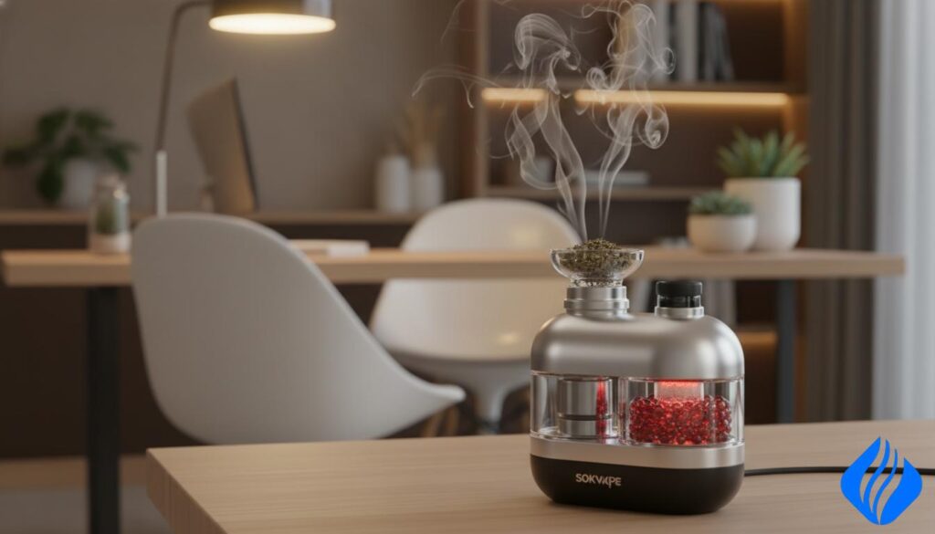 Wat is een Ball Vape? De nieuwe standaard voor desktop vaporizers convectieverwarming ball vape vs traditionele vaporizer