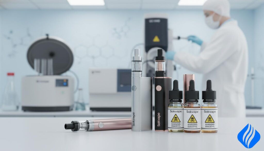 diacetyl in welchem vapes ⚠️ Popcorn Lung: The Deadly Secret in Your Vape! ⚠️ Did you know that the  sweet, tempting flavor in your e-liquid could be hiding a chemical called  Diacetyl? This chemical, which tastes