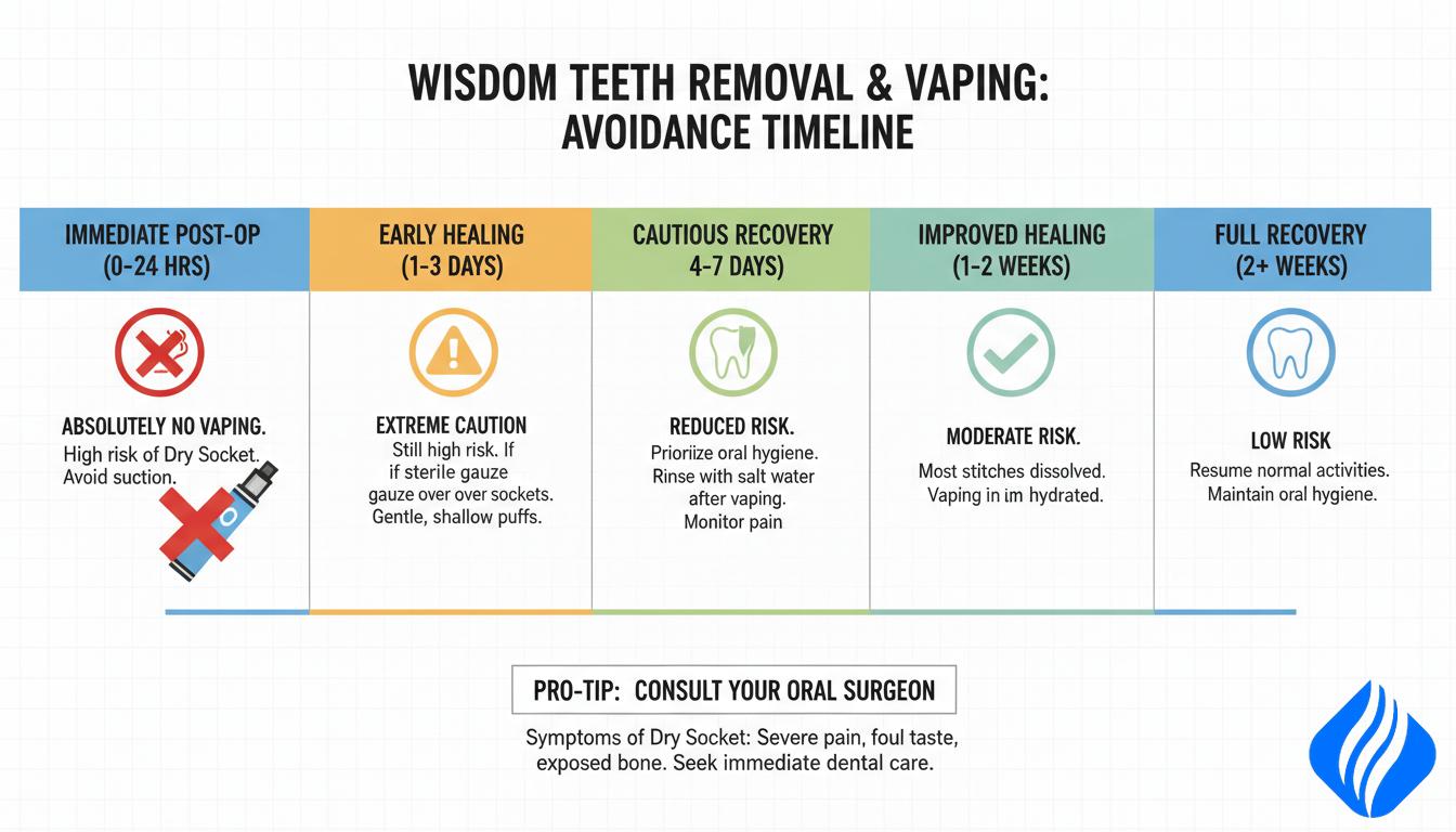 can you vape after wisdom teeth removal When to Vape After Wisdom Teeth Removal? main image 0