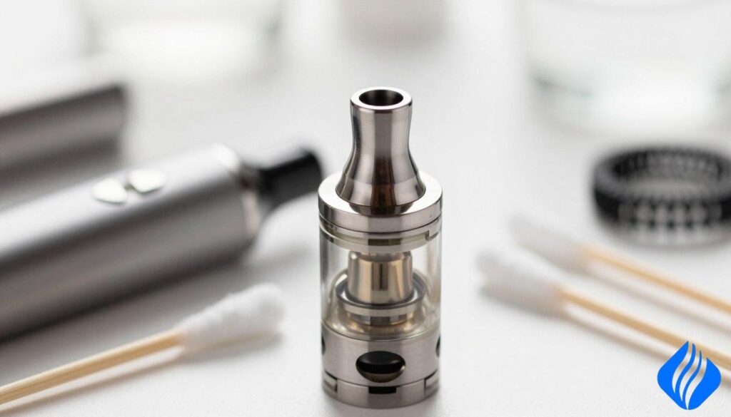 Experten-Tipps zur Reinigung verstopfter Vape-Geräte, abnehmbares Mundstück reinigen, Wartung