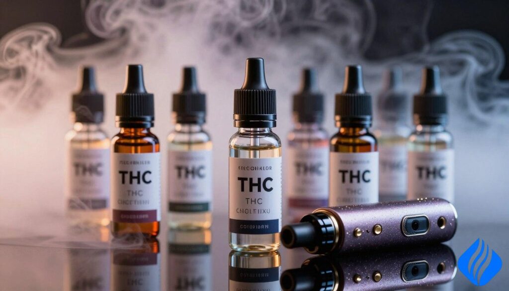 Efectos del vapeo: ¿cuántos golpes de vapeo para ponerse colocado? Análisis técnico, botellas de potencia de jugo de vapeo con THC