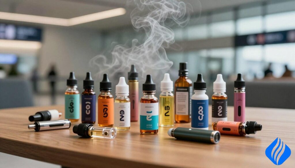 Kan du medbringe engangs vapes på et fly? TSA-regler forklarettsa 3 1 1 væskereglen e juice rejse