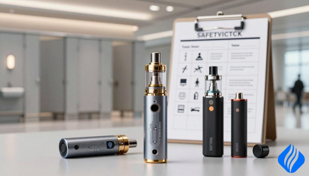 Kun je vapen in het toilet van de luchthaven? US-regels & veiligheidtsa vape reisregels veiligheidschecklijst sokvapeSOKVAPE.COM Kun je vapen in luchthavenbadkamer? Nederland regels & veiligheidtsa vape reisregels veiligheidschecklist sokvape