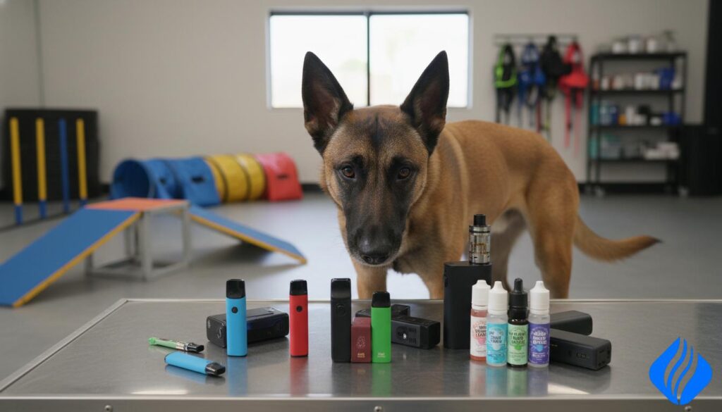 Canine Detection: Können K9s Vapes & E-Zigaretten riechen?können Hunde Vape-Rückstände Nikotin riechenSOKVAPE.COM Hundeerkennung: Können K9s Dampfresidue Nikotin riechen?