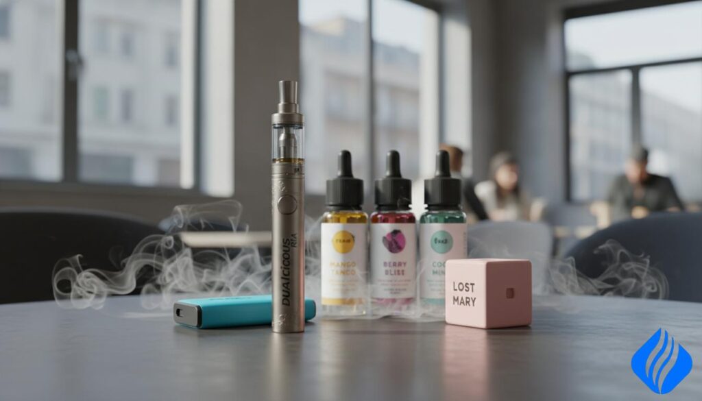 Jakou příchuť má Dualicious Ria Vape? Praktická recenze, příchuť Dualicious Ria Vape nv30k