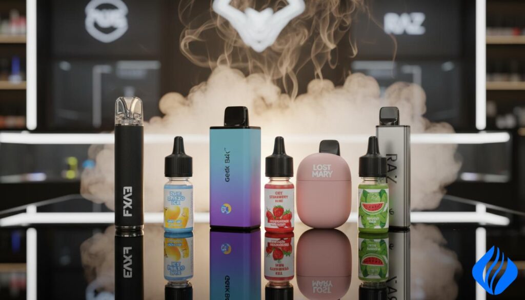 Allumer le FVKD Vape : Précautions de sécurité & Instructions fvkd vs geek bar lost mary raz comparaison