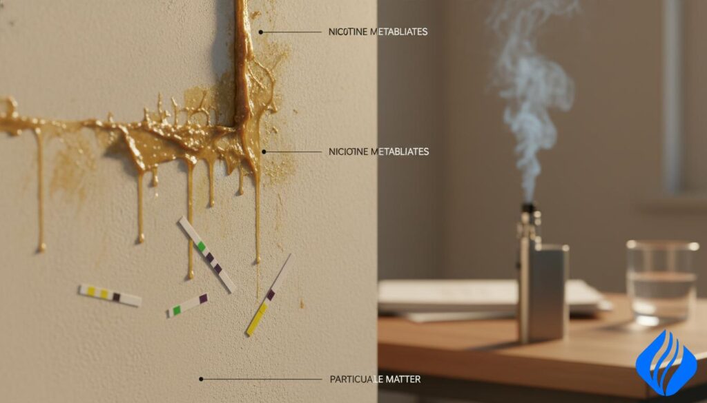 La fumée de vape tache-t-elle les murs ? Faits à connaître, comment enlever les résidus de vape des murs