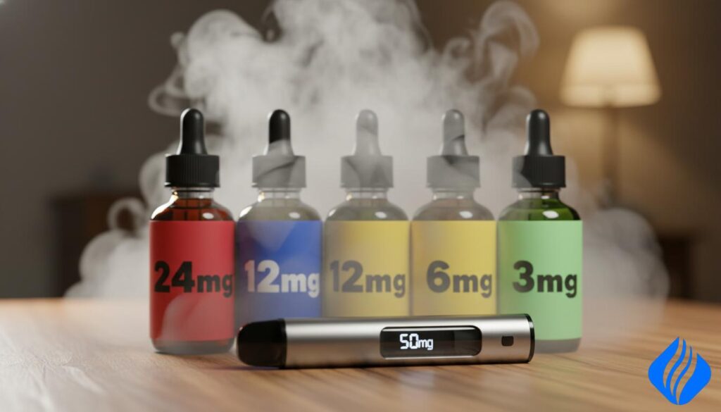 Apprenez comment utiliser une vapoteuse jetable avec nos conseils d’experts, comment utiliser la vapoteuse jetable, guide de la force de nicotine